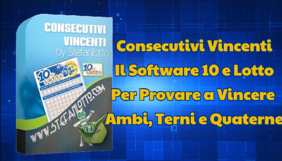Il Software Per Vincere Ambi, Terni e Quaterne al 10 e Lotto